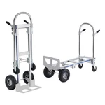 Aluminum Hand Truck, 2 In 1, 800 Lbs Load Capacity, Heavy Duty Industrial Conver. Fixed Price $220.50.
