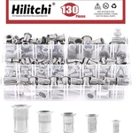Hilitchi 5 Sizes Stainless Steel Rivet Nuts Threaded Insert Rivnuts 8-32, 10-24,. Fixed Price $21.74.