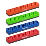 Mayouko 1/4" Magnetic Bit Holder Organizer Rack, 172 Holes, 4pcs W/base. Fixed Price $37.07.