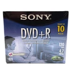 Sony 10dpr47l4 Dvd+r 10 Pack (16x Speed Recordable 120-minutes/4.7gb) New Sealed. Fixed Price $12.87.