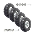 Ar-pro (4-pack) 10-inch Solid Rubber Tire Wheels - Replacement 4.10/3.50-4" F.... Fixed Price $63.35.