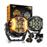 Auxbeam V-ultra Series 3" 108w Side Shooter Led Pods With Amber Drl 3 Modes &.... Fixed Price $183.39.