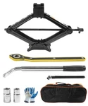 2 Ton Scissor Jack And Stand - Portable Tire Changing Kit With Lug ... Fast Ship. Fixed Price $51.99.