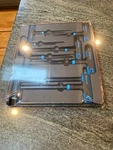 Snap-on Awsgm800a 8 Pc T-shaped/l-shaped Comb. Hex Wrench Set 2 Mm-10 Mm. Fixed Price $199.45.