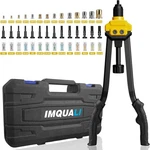 Imquali 16" Hand Rivet Nut Tool Kit 14 Metric & Sae Mandrels 142pc Case Set. Fixed Price $89.99.