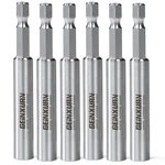 Geinxurn 6pack Stainless Screwdriver Bit Holders, 3inches Extension Socket 3". Fixed Price $27.90.