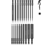 20 X 1/4 Inch Hex Head Allen Wrench Drill Bits 4" Long, 1.5mm To 12mm, 5/64 .... Fixed Price $30.03.