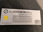 Lodesol Flexible Magnetic Tool Holder Mat 13.875" X 5.25" Mp2716. Fixed Price $20.99.