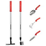 5-pc Premium Garden Digging Tool Set Gel Grips Steel Finger Guard. Fixed Price $43.88.
