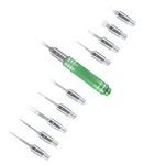 Upgraded Pin Extractor Tools With 10pcs Replacement Tips Automotive/computer. Fixed Price $23.12.