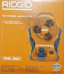 Ridgid R860721b 18v Cordless Hybrid Jobsite Fan And 2 Ah Battery New!. Fixed Price $119.99.