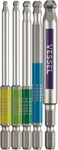 Vessel Gs5p-35 Ball Point Hex Bit 5pcs H3-h8 X 100mm 40v Gosai Impact Japan. Fixed Price $39.96.
