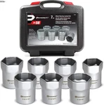 Powerbuilt Wheel Bearing Locknut Socket Set, 7 Piece Remover Tool Kit -. Fixed Price $107.00.