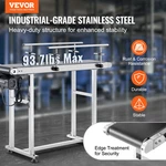 47"x7.8" Heavy Duty Belt Conveyor, Stainless Steel, Pvc Belt, Adjustable Speed. Fixed Price $318.99.