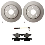 Hella Rear Rotors Akebono Euro Ceramic Disc Brake Pad Kit For Benz Cls550 C219. Fixed Price $225.95.