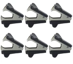 Clipco 6-pack Black Jaw Style Staple Remover For Home Office School. Fixed Price $17.80.