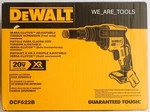 Dewalt Dcf622b 20v Max Xr Versa-clutch Adjustable Torque Screwgun Tool Only. Fixed Price $174.97.