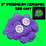 3 Clean Sand 500 Sandpaper Abrasive Disc (50/box) Similar To 3m 30272 Cubitron. Fixed Price $23.95.