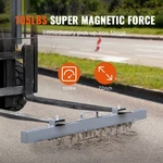 105lbs Hanging Magnetic Sweeper Pickup Tool, Nail Hang-type Forklift Sw. Fixed Price $174.99.