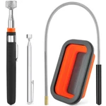 Lozagu 4 Pack Telescoping Magnet Pick-up Tool Set With Magnetic Parts Tray,.... Fixed Price $14.52.