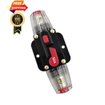 Falvfun 50 Amp Car Circuit Breaker, 12v-24v Manual Reset Vehicle Inline 50a. Fixed Price $13.99.