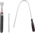 3 Pack Telescoping Magnetic Pick-up Tools, Extendable & Bendable Magnet. Fixed Price $17.12.