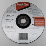 New Makita Grinding Wheel 7x1/4x7/8 741413-b (a24r-bf). Fixed Price $28.95.