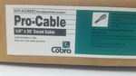 Cobra Pro-cable #99102 Replacement Cable 1/4 In. X 25 Ft. Bulb End. Fixed Price $33.00.