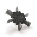 Dico Products 4" Nyalox Flap Brush 80grit (gray). Fixed Price $16.99.