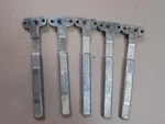 Lot Of (5) Ati Industries At518r0-1/4 Single Wing Standard Nut Plate Jig -248. Fixed Price $89.87.