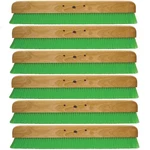 Kraft Tool Co. Cc454-01 24 In. Green Nylex Soft Finish Broom Head, 6-pack. Fixed Price $144.99.