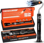 Magnetic Pickup Tool, Cosyjazz Flashlight Telescoping Magnet With Led F. Fixed Price $39.20.