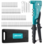 Libraton Heavy Duty Rivet Gun, Pop Gun Set, Professional Hand Riveter, .... Fixed Price $43.35.