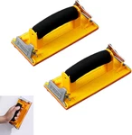 2 Pack Sand Paper Holder With Sponge Grip Handle Hand Sander Sandpaper Sa. Fixed Price $19.43.