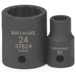 Williams 1/2" Drive Socket Black Industrial, D,23mm 12 Pt Jhw37623. Fixed Price $21.02.