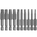Eyech 10pcs Magnetic Pentagon Head Screwdriver Bits Set, 1/4 One Size, Gren. Fixed Price $12.67.