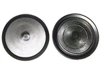 (pack Of 10) 1-3/4" -1.75 Inch Caplugs Flush Mount Black Plastic Body And Sheet. Fixed Price $6.00.