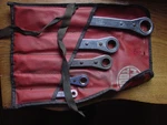 Vtg Mac Tools Kb145 Pouch W/ Double-box End Ratcheting Wrench Set Lot Rw2022. Fixed Price $39.95.