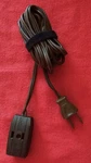 Vintage Snap It Extension Cord Brown Polarized Tap 2 Prong Lamp Parts Repai. Fixed Price $16.99.