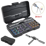 24 In 1 Magnetic Screwdriver Head Set Multi Bit Diy Ratchet Tool Kit. Fixed Price $12.98.