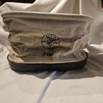 Vtg Klein Tools 5144 Canvas Hard Bottom Tool Bag, No Rope/strap, Good Condition. Fixed Price $39.95.