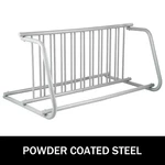 10 Holders Floor Bike Rack, 59" Length All-steel Grid 10-bike Capaci. Fixed Price $169.56.
