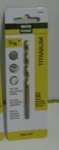 Master Mechanic 3/16" X 3-1/2" High-speed Steel Drill Bit,titanium Coated. Fixed Price $1.50.