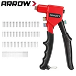 Arrow Hand Riveter Kit Pop Rivet Gun With 3/32" 1/8" 5/32" 3/16" 100pcs Rivets. Fixed Price $26.99.
