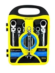 Buyohlic 7-piece Flex-head Metric Ratcheting Wrench Set 8 To 19mm Stan.... Fixed Price $60.03.