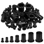 30pcs Rivet Nuts M12 Carbon Steel Black Zinc Plated Flat Head Insert. Fixed Price $19.15.