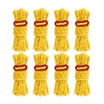 Smithok 8 Pack 4mm Guy Lines Ultralight Tent Cords With Aluminum Multicolor. Fixed Price $14.76.