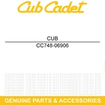 Cub Cadet 748-06906 Joystick Mount Z Surepath S Pro 972 960. Fixed Price $65.75.