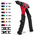Rzx 8" Rivet Nut Gun M3 M4 M5,m6,1/4-20m10-24, 8-32, 6-32,hand Riveter .... Fixed Price $50.64.