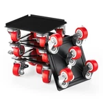 Vevor Furniture Dolly Heavy Duty Mover With 5 Wheels 1200 Lbs Capacity. Fixed Price $48.46.